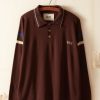 BODE New York Four Stripe Cycling Polo - Brown | Knitwear