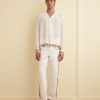 BODE New York Beaded Wheat Flower Trousers | Trousers & Pants