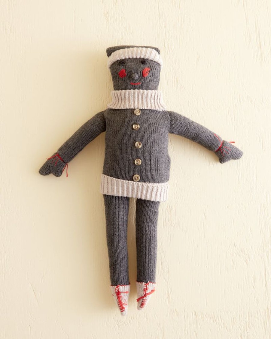 BODE New York Knit Doll - Ecru Multi | Baby Bode