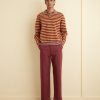 BODE New York Ludlow Stripe Sweater | Knitwear