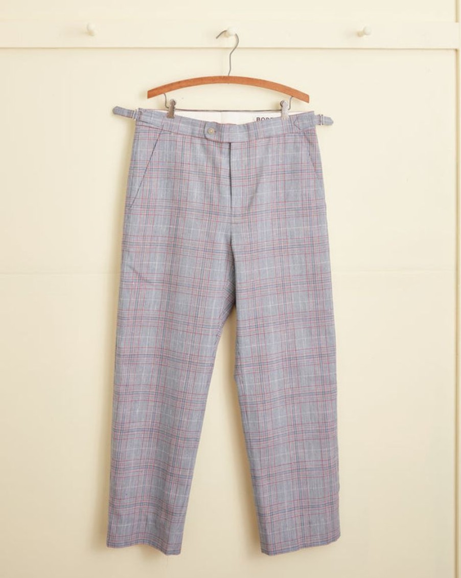 BODE New York Cinnabar Plaid Trousers - 33 | Trousers & Pants