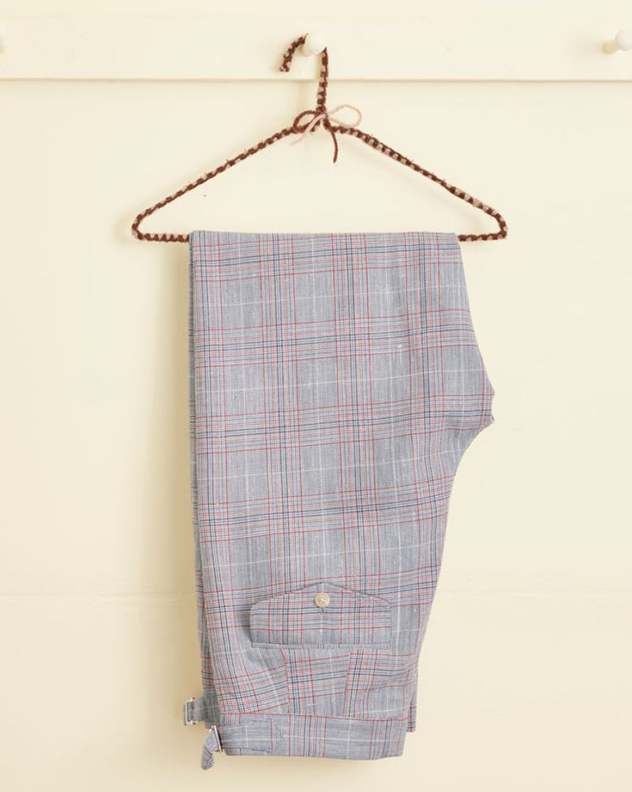 BODE New York Cinnabar Plaid Trousers - 33 | Trousers & Pants