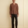 BODE New York Overdye Crochet Shirt | Knitwear