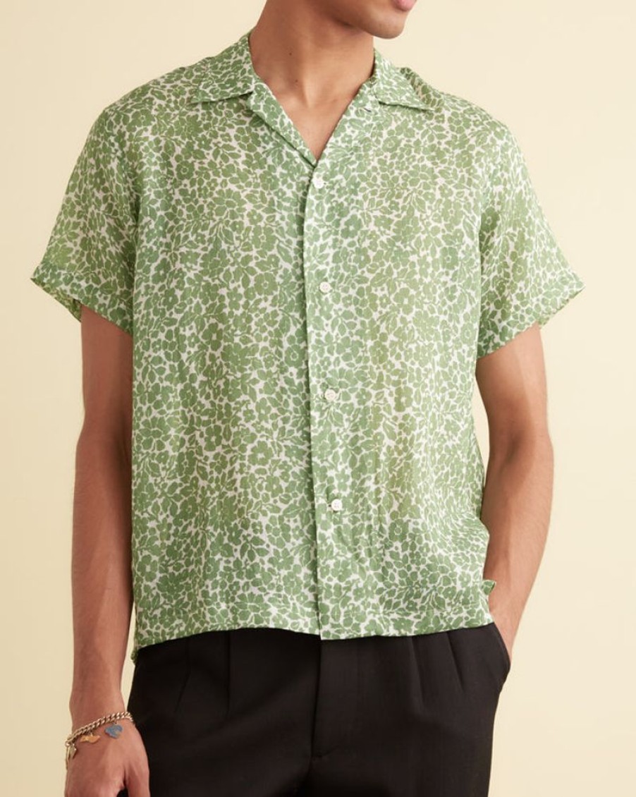 BODE New York Meadow Short Sleeve Shirt | Shirts