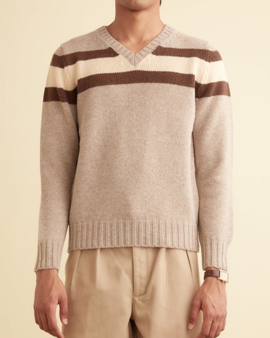 BODE New York Brewster V-Neck | Knitwear