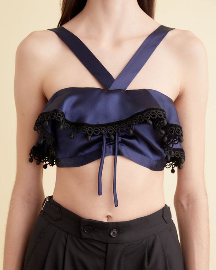 BODE New York Ruffle Bra | Underpinnings