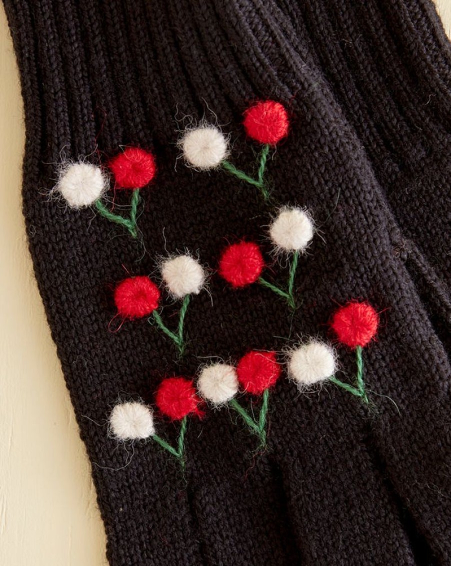 BODE New York Poppy Gloves | Accessories