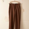 BODE New York Twill Side Buckle Trousers - Brown | Trousers & Pants