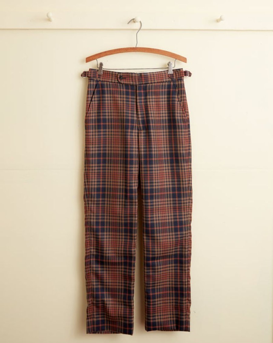 BODE New York Jackson Plaid Trousers - 28 | Trousers & Pants