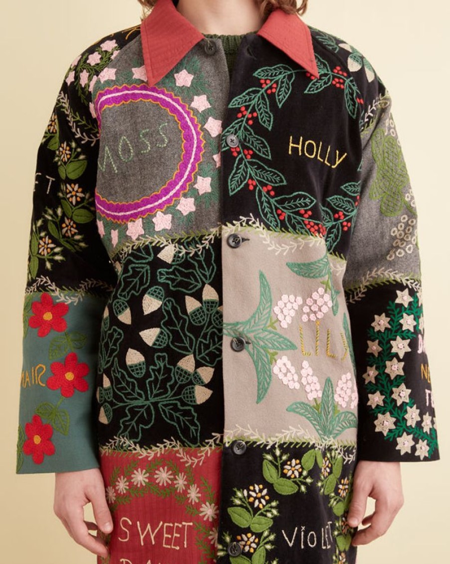 BODE New York Floral Genus Quilt Coat | Outerwear