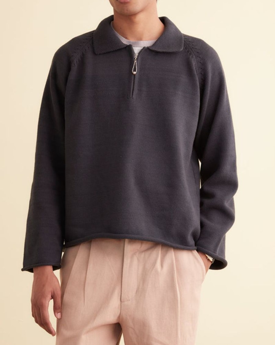 BODE New York Dock Polo | Knitwear