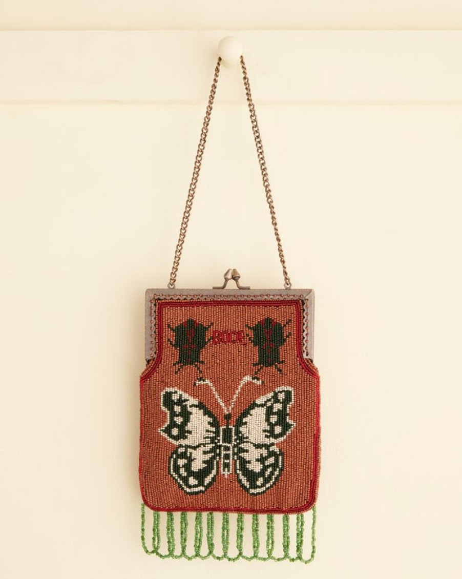 BODE New York Athalia Beaded Bag - Brown/Multi | Accessories