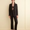 BODE New York Linen Double-Breasted Suit Jacket - Black | Outerwear