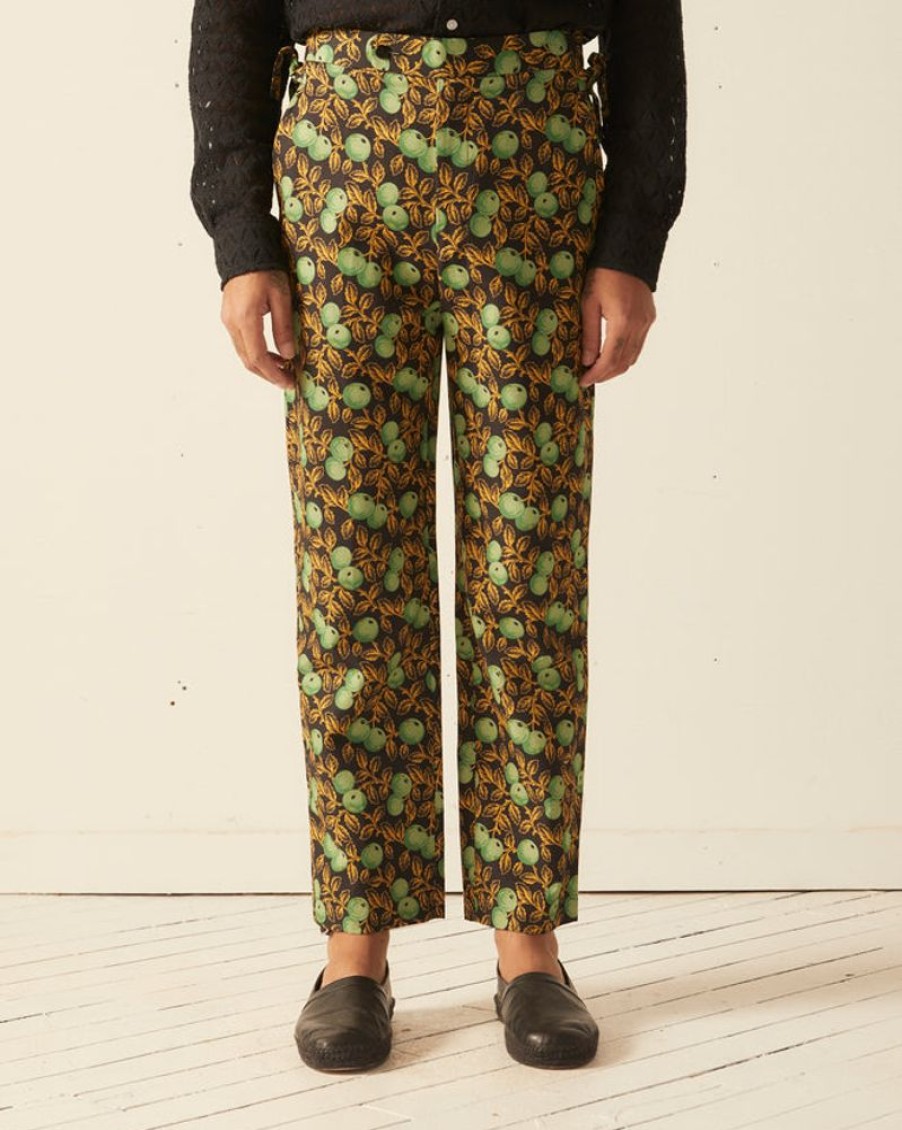 BODE New York Gooseberry Side Tie Trousers | Trousers & Pants