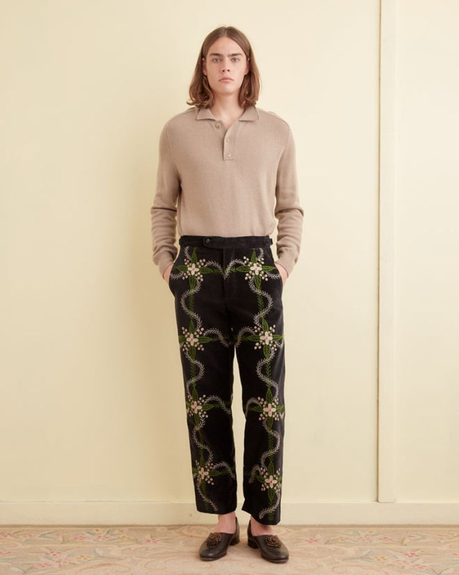 BODE New York Rosemallow Trousers | Trousers & Pants