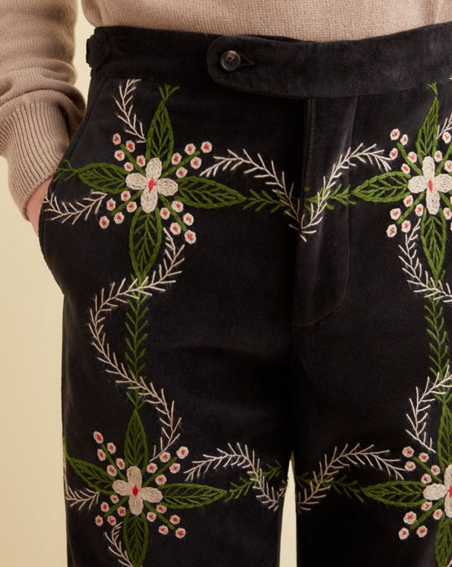 BODE New York Rosemallow Trousers | Trousers & Pants