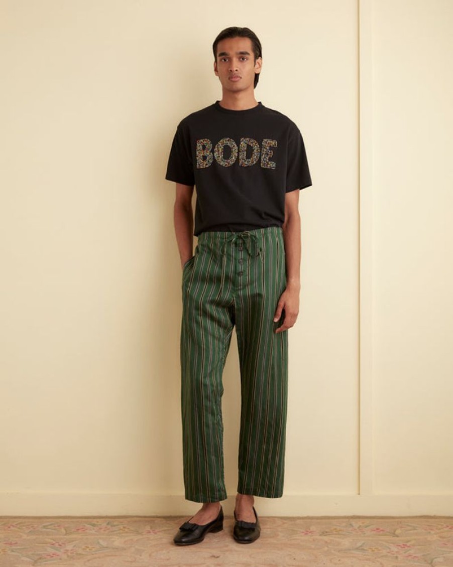 BODE New York Alumni Stripe Pajama Pants | Trousers & Pants