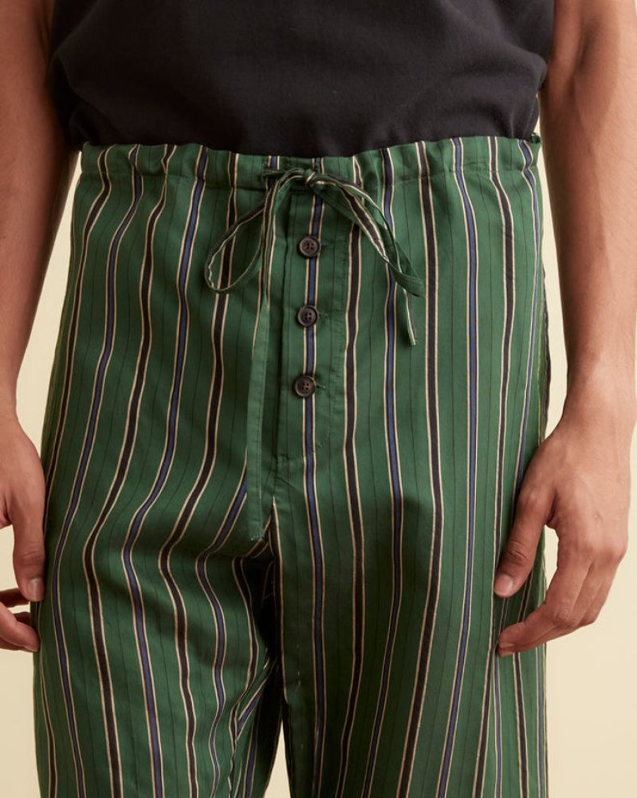 BODE New York Alumni Stripe Pajama Pants | Trousers & Pants