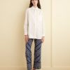 BODE New York Voile Murray Shirt | Tops