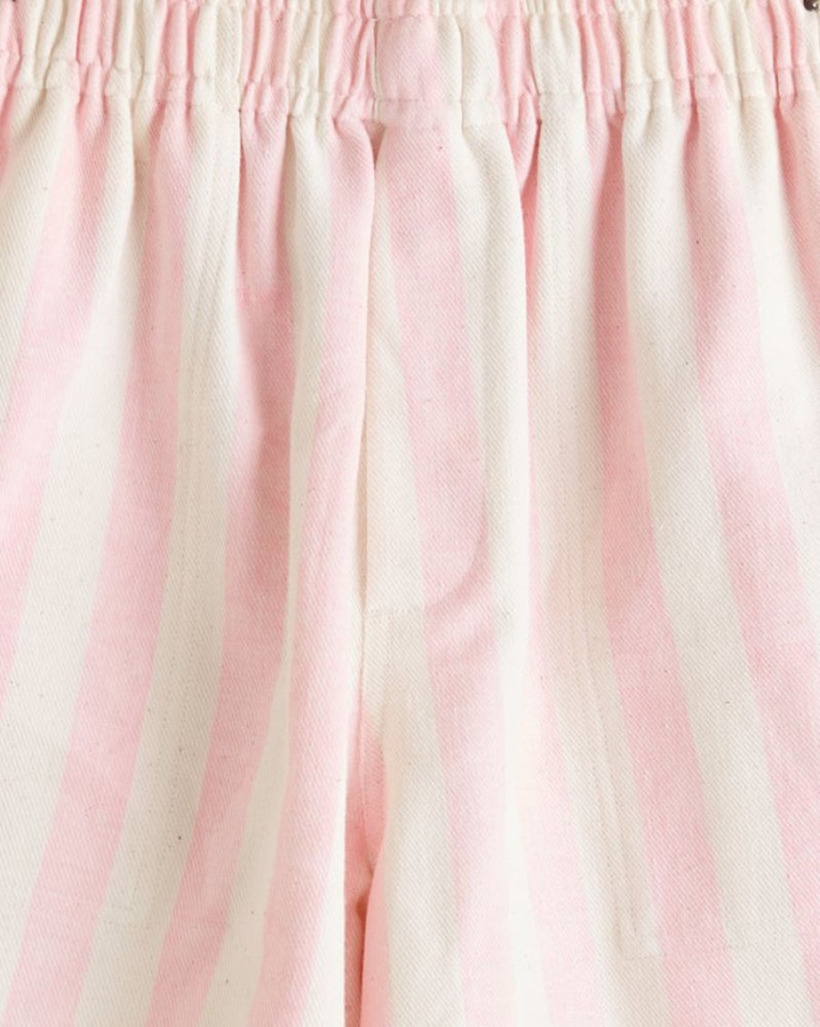 BODE New York Bubblegum Stripe Shorts - Xs | Shorts