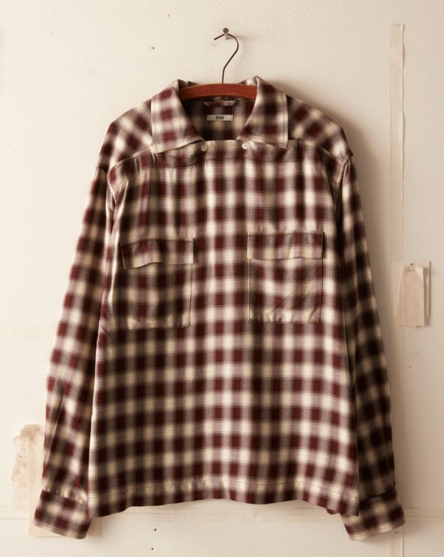 BODE New York Shadow Plaid Wrenn Shirt | Shirts