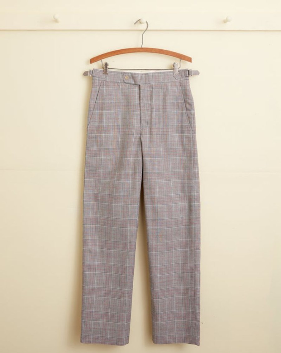 BODE New York Battery Plaid Trousers - 28 | Trousers & Pants