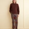 BODE New York Plaid Log Cabin Trousers | Trousers & Pants