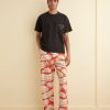 BODE New York Rodeo Slogans Lounge Pant | Trousers & Pants