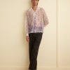 BODE New York Sheer Lavandula Long Sleeve Shirt | Shirts