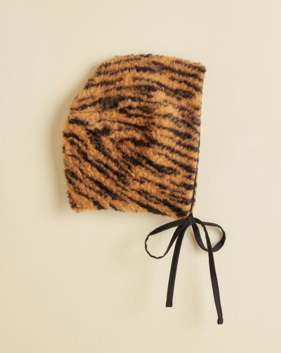 BODE New York Tiger Fleece Tie Cap | Accessories