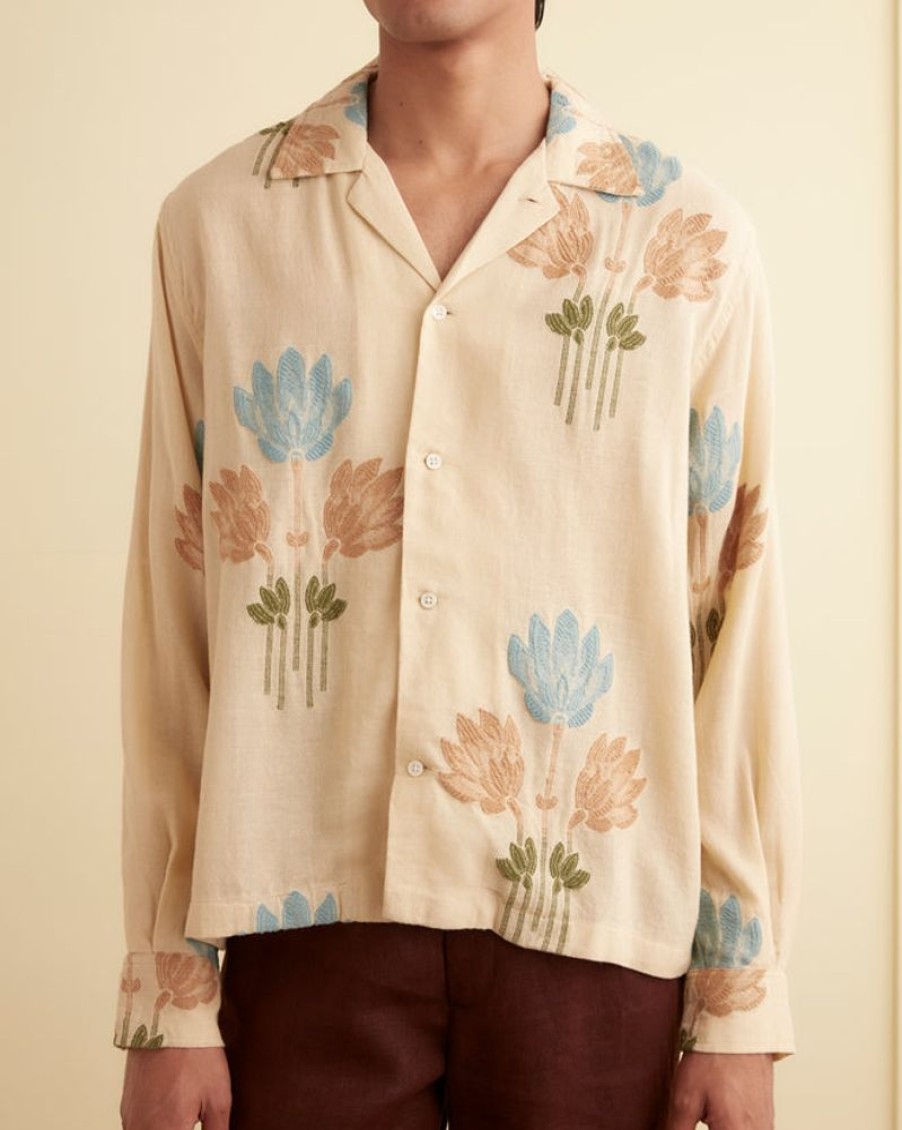 BODE New York Full Bloom Long Sleeve Shirt | Shirts