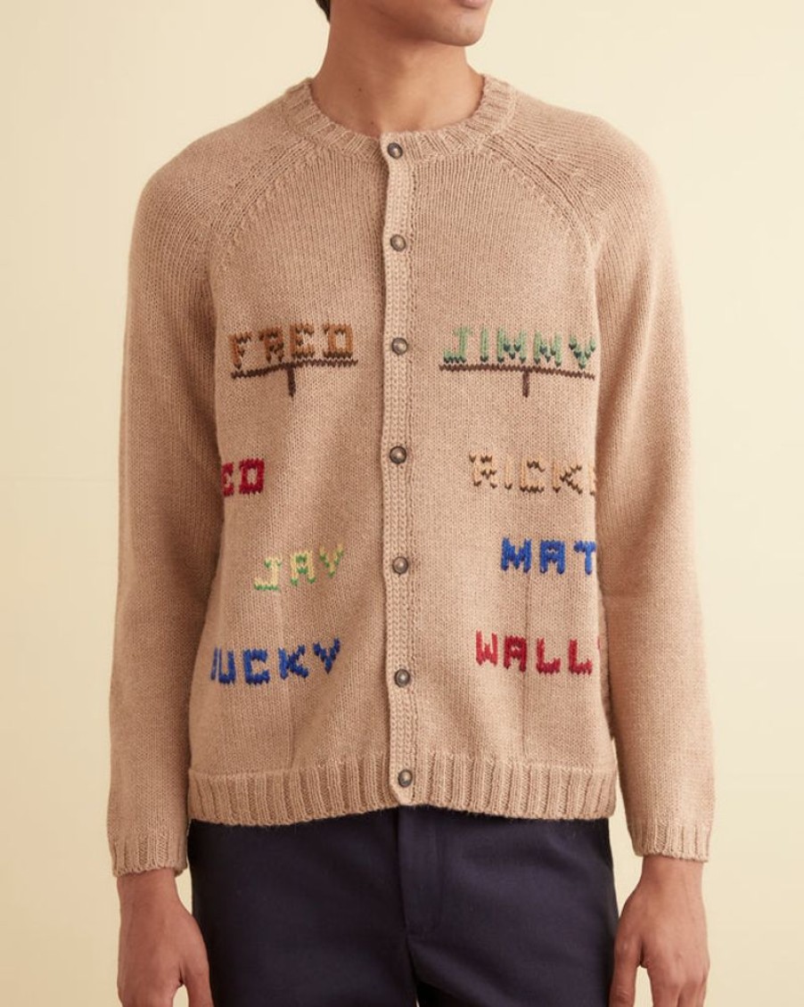 BODE New York Roll Call Cardigan | Knitwear