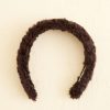 BODE New York Faux Fur Headband - Black | Accessories