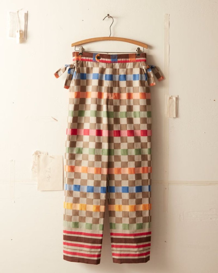 BODE New York Picnic Plaid Trousers | Trousers & Pants