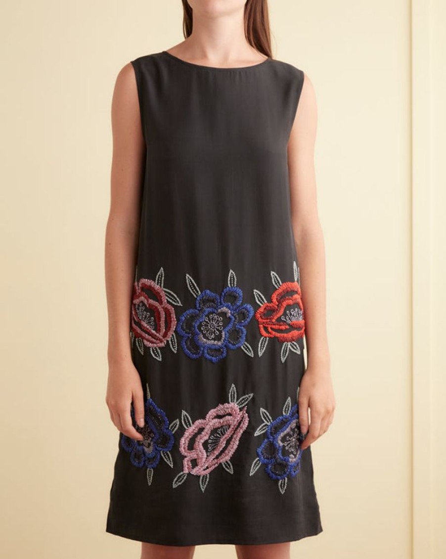 BODE New York Beaded Poppy Tunic | Dresses