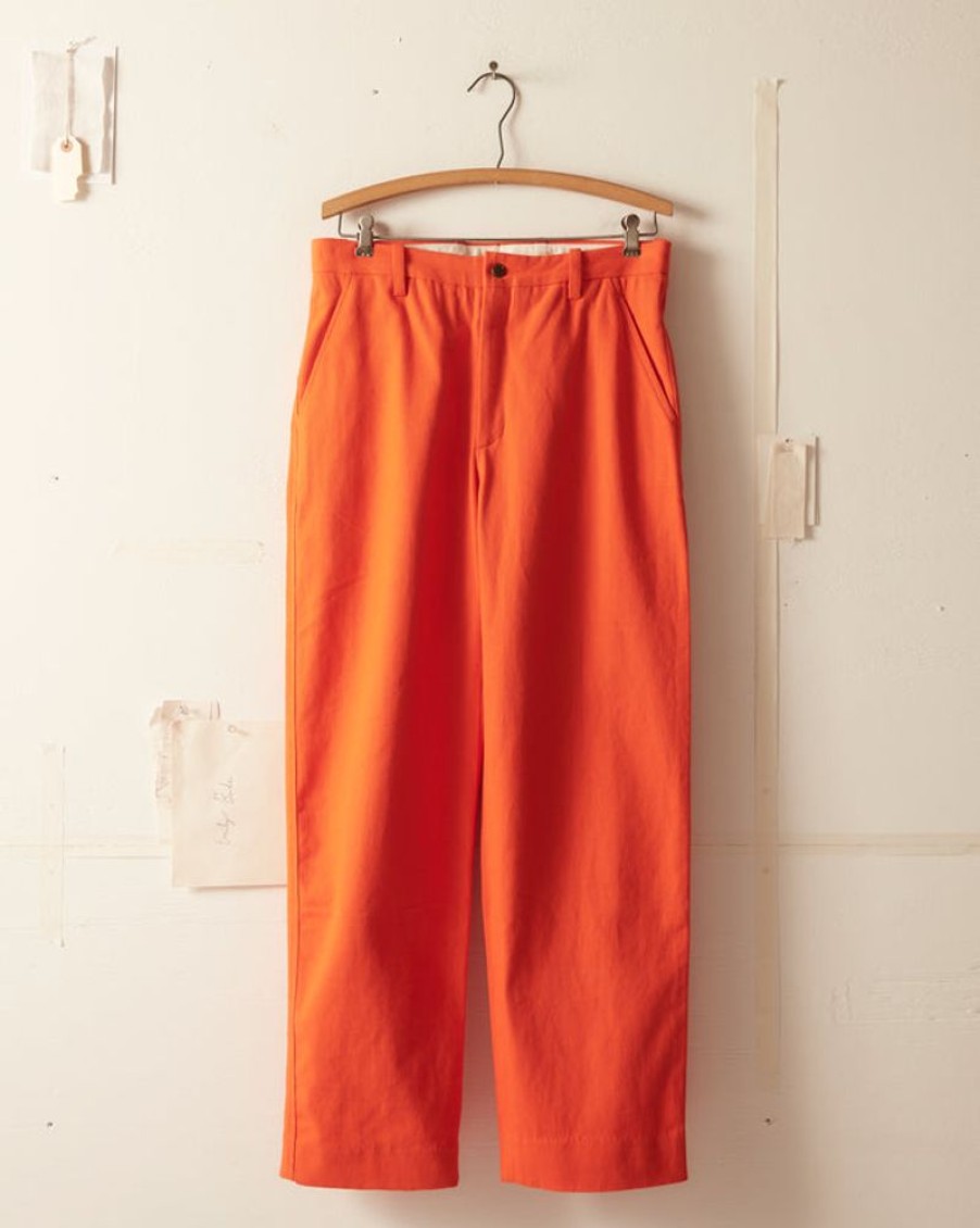 BODE New York Standard Trousers - Flame | Trousers & Pants