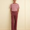 BODE New York Standard Trousers - Merlot | Trousers & Pants