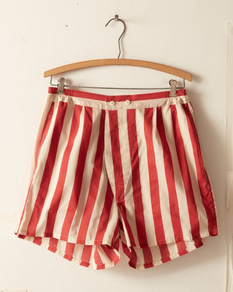 BODE New York Valance Stripe Boxer Shorts | Shorts