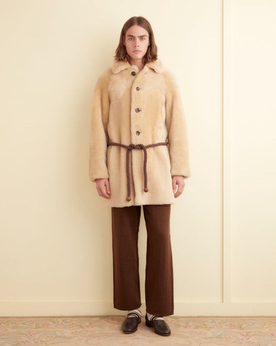 BODE New York Shearling Teddy Coat | Outerwear