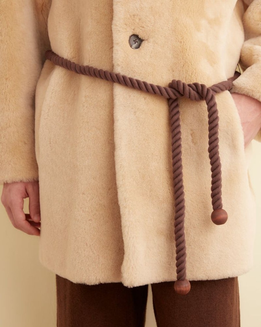 BODE New York Shearling Teddy Coat | Outerwear