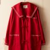 BODE New York Sailor Coat - Red | Outerwear