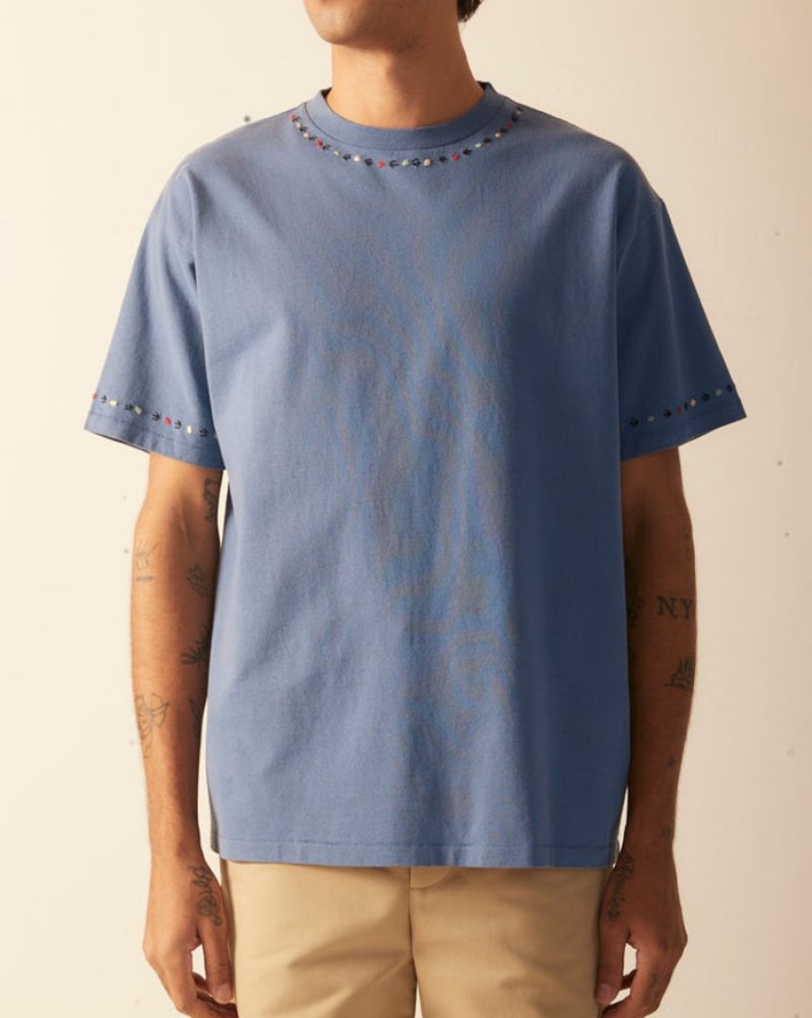 BODE New York Blooming Garland Tee | Cut & Sew