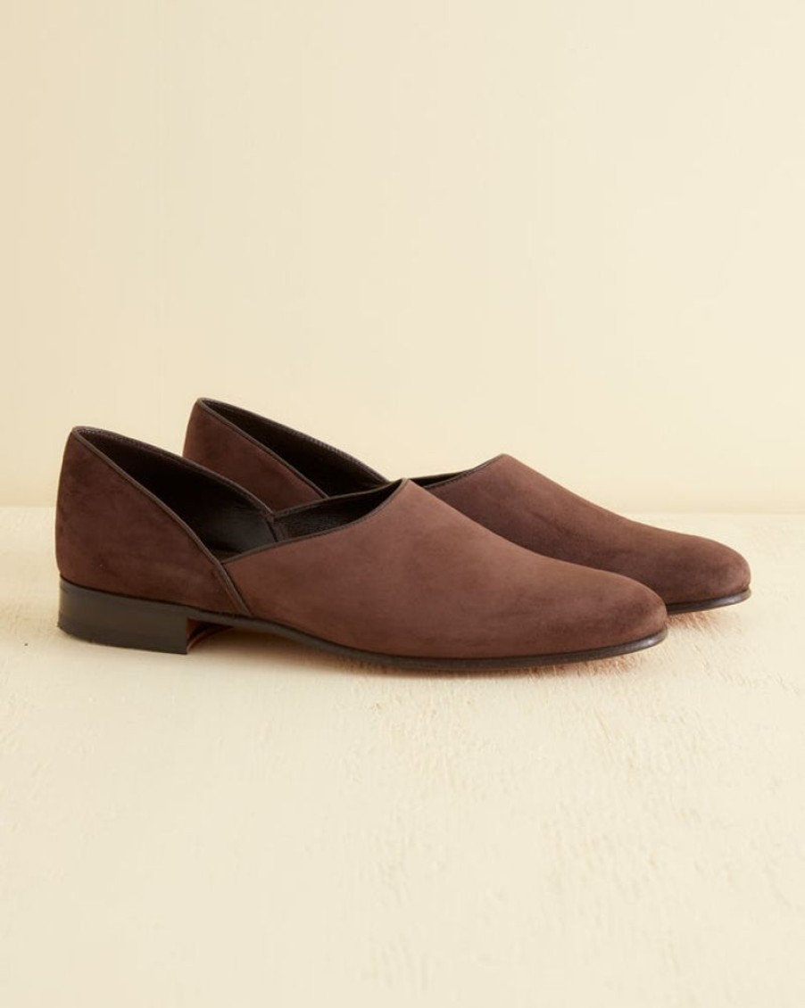 BODE New York Suede House Shoe - Brown | Shoes