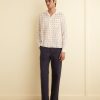 BODE New York Chrystie Weave Long Sleeve Shirt | Shirts