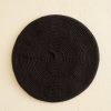 BODE New York Crochet Beret - Black | Knitwear