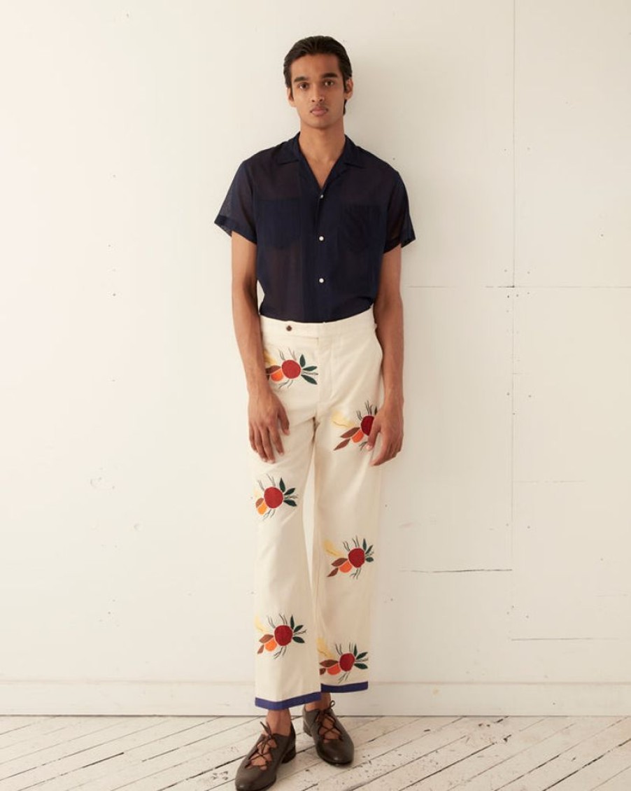 BODE New York Applique Fruit Bunch Trousers | Trousers & Pants