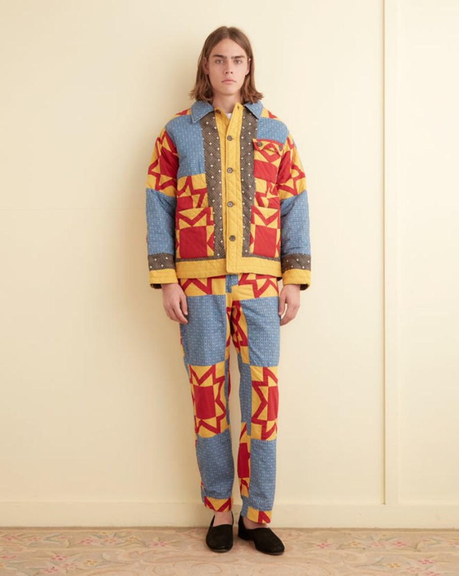 BODE New York Blazing Star Quilt Jacket | Outerwear