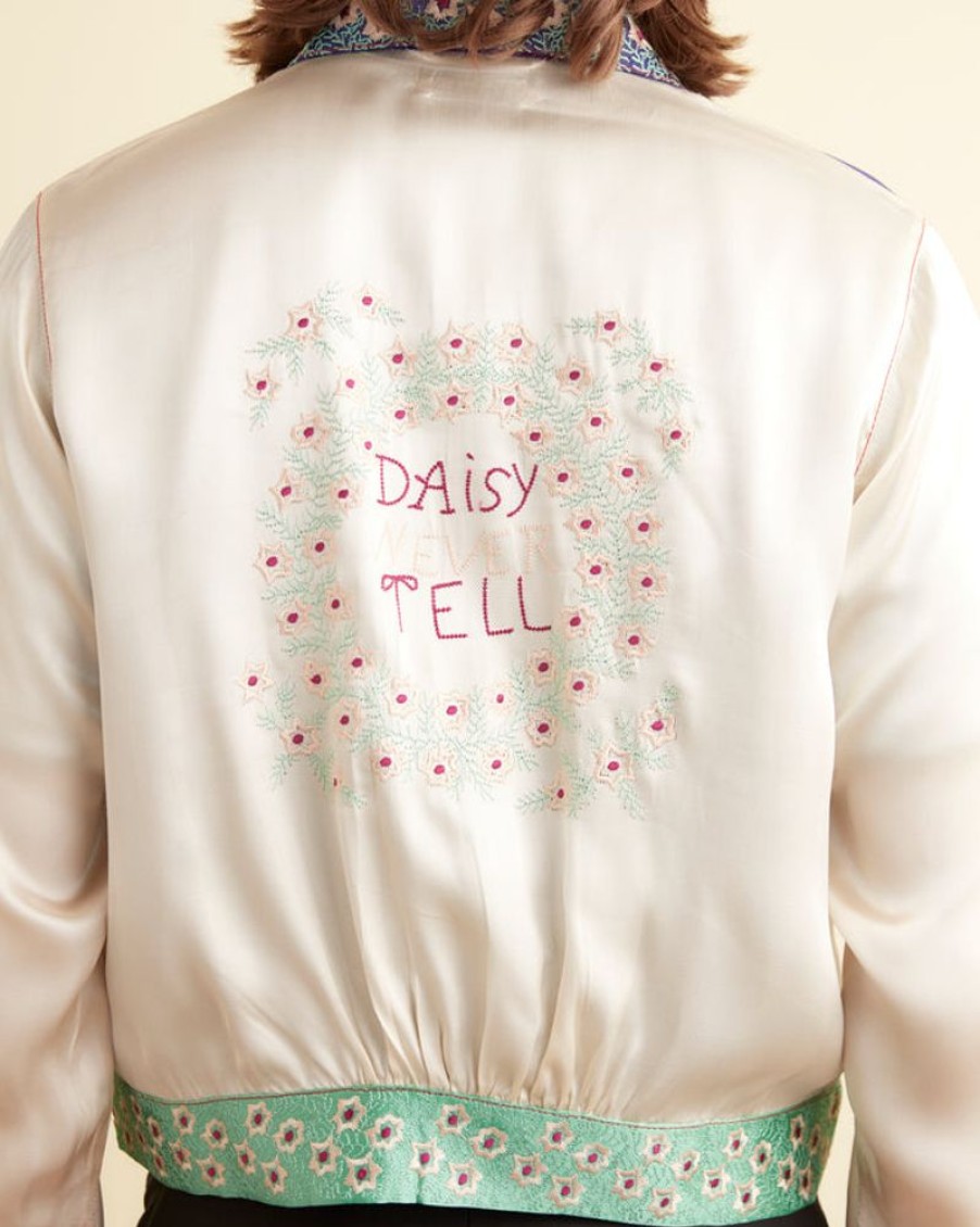 BODE New York Daisy Never Tell Jacket | Outerwear