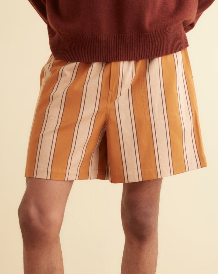 BODE New York Awning Stripe Shorts | Shorts