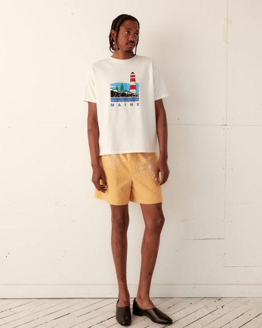 BODE New York Maine Tee | Cut & Sew